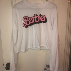 Rue21 Barbie Cropped, Long Sleeve T-Shirt
